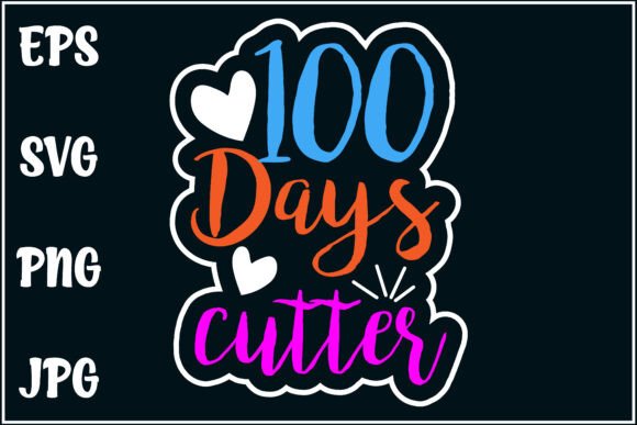 100 Days Cutter, School Shirt Graphics