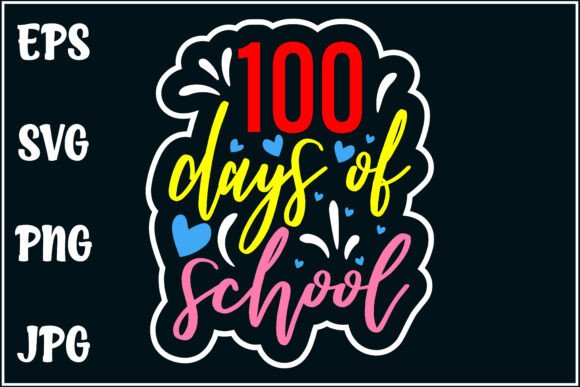 100 Days of School, Student Shirt Graphics