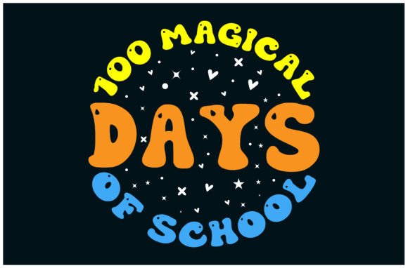 100 Magical Days School, Kids Tee