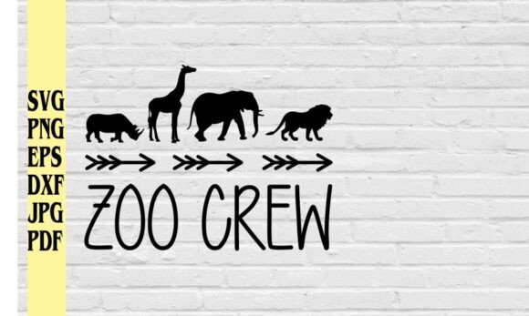 Zoo Crew Class T-shirt Design: Graphics & Crafts